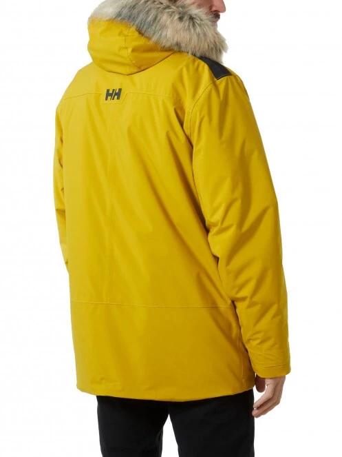 jacheta de iarna pt. barbati Helly Hansen Reine Parka galben 3