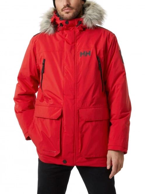 jacheta de iarna pt. barbati Helly Hansen Reine Parka rosu 2
