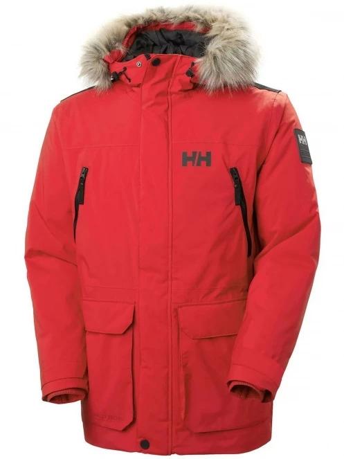 jacheta de iarna pt. barbati Helly Hansen Reine Parka rosu 7