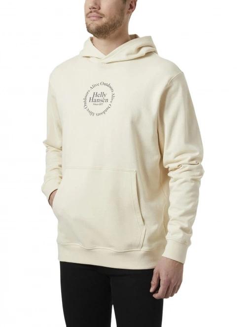 pulover cu gluga pt. barbati Helly Hansen Core Graphic Sweat Hoodie nisip 2