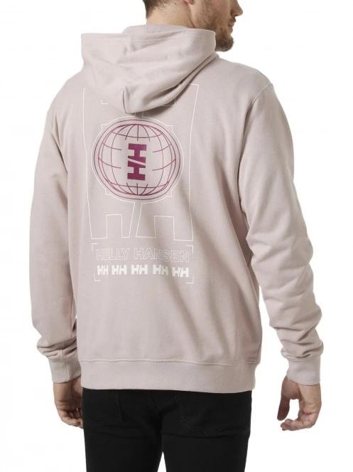 pulover cu gluga pt. barbati Helly Hansen Core Graphic Sweat Hoodie roz 3
