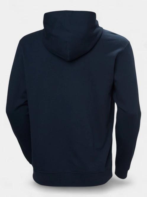 pulover cu gluga pt. barbati Helly Hansen Core Graphic Sweat Hoodie albastru inchis 7