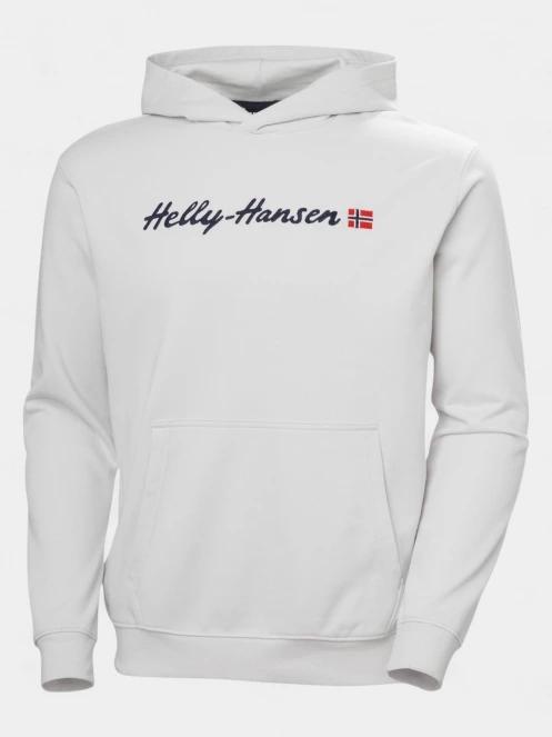 pulover cu gluga pt. barbati Helly Hansen Core Graphic Sweat Hoodie gri 6
