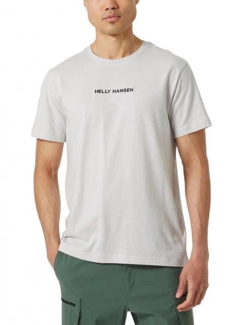 tricou cu maneci scurte pt. barbati Helly Hansen Core Graphic T gri 2