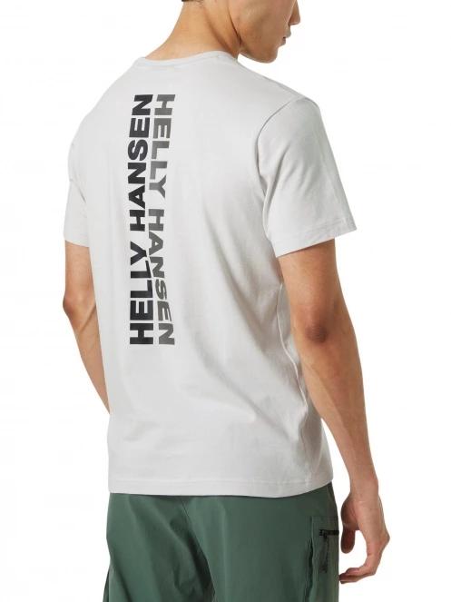 tricou cu maneci scurte pt. barbati Helly Hansen Core Graphic T gri 3