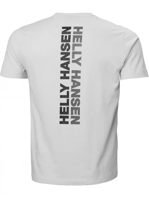 tricou cu maneci scurte pt. barbati Helly Hansen Core Graphic T gri 5