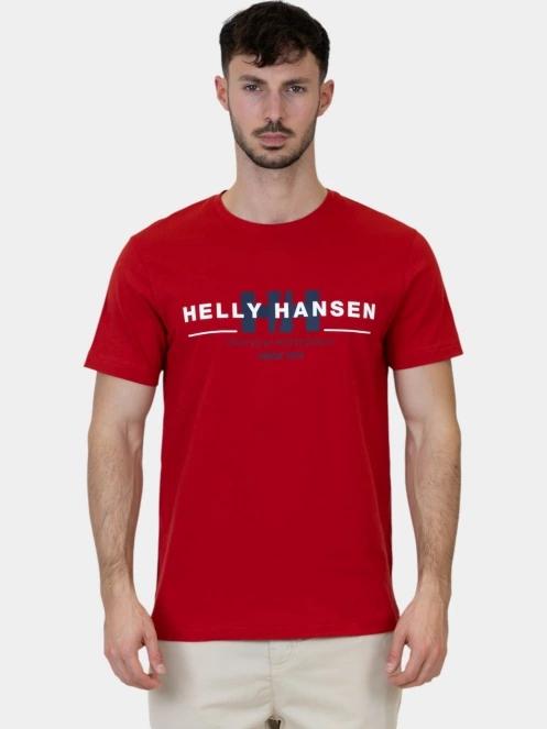 tricou cu maneci scurte pt. barbati Helly Hansen Core Graphic T rosu 2