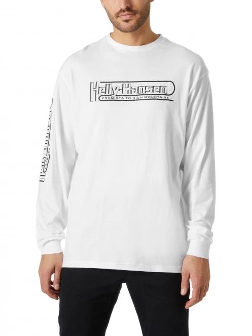 tricou cu maneci lungi pt. barbati Helly Hansen Yu Long Sleeve alb 2