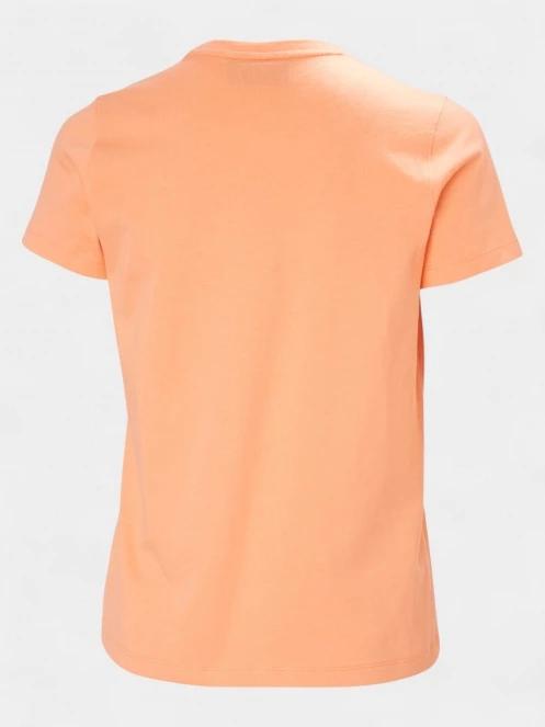 tricou cu maneci scurte pt. femei Helly Hansen W Core T-Shirt 2.0 portocaliu 6