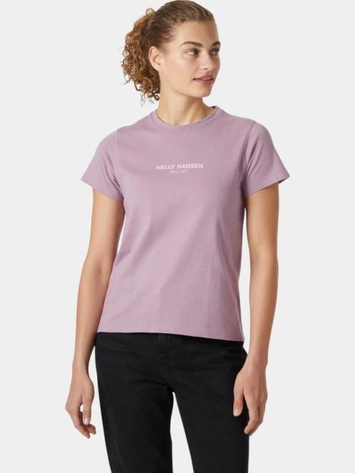 tricou cu maneci scurte pt. femei Helly Hansen W Core T-Shirt 2.0 violet 2
