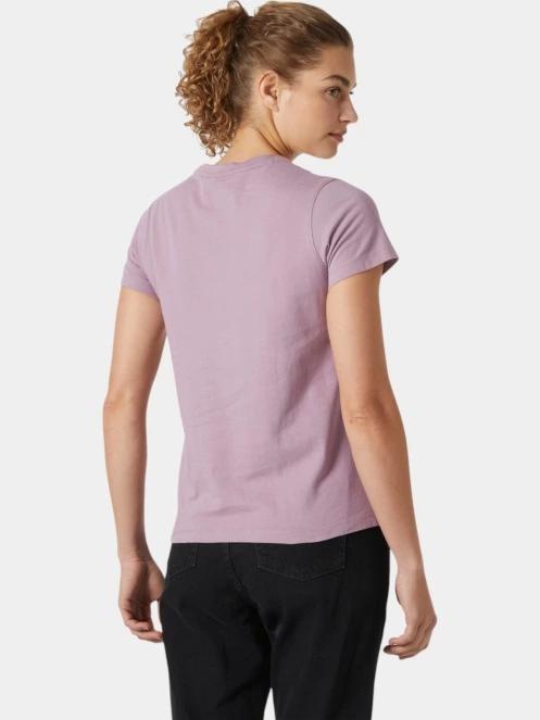 tricou cu maneci scurte pt. femei Helly Hansen W Core T-Shirt 2.0 violet 3