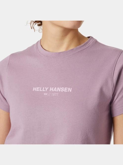 tricou cu maneci scurte pt. femei Helly Hansen W Core T-Shirt 2.0 violet 4
