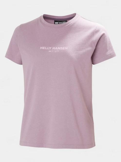 tricou cu maneci scurte pt. femei Helly Hansen W Core T-Shirt 2.0 violet 5