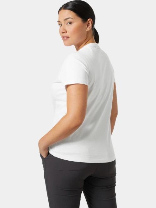 tricou cu maneci scurte pt. femei Helly Hansen W Core Graphic T-Shirt 2.0 alb 3
