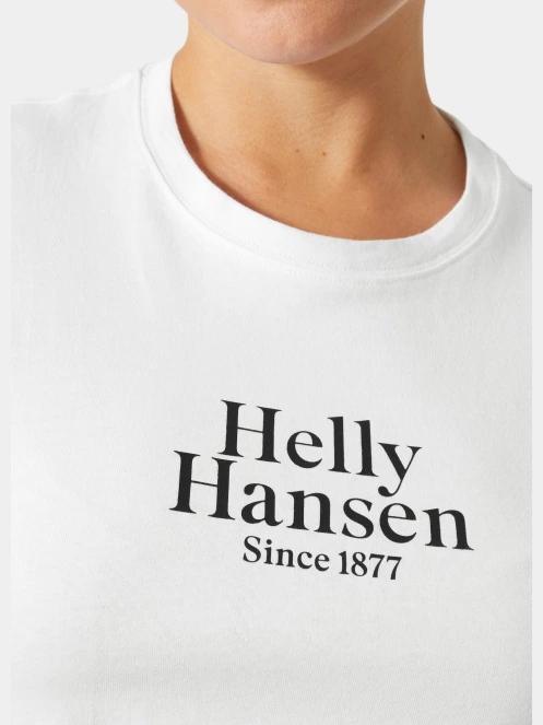 tricou cu maneci scurte pt. femei Helly Hansen W Core Graphic T-Shirt 2.0 alb 4