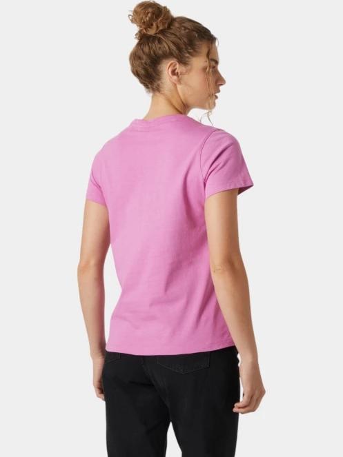 tricou cu maneci scurte pt. femei Helly Hansen W Core Graphic T-Shirt 2.0 magenta 3