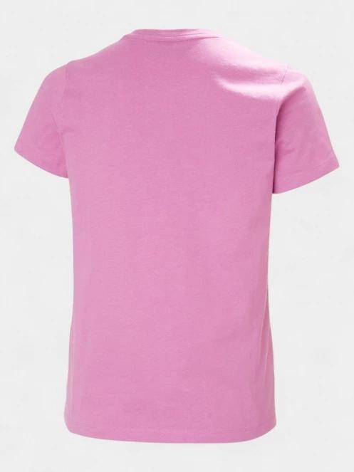 tricou cu maneci scurte pt. femei Helly Hansen W Core Graphic T-Shirt 2.0 magenta 6