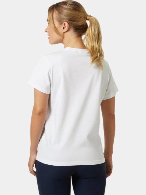 tricou cu maneci scurte pt. femei Helly Hansen W Hh Logo T-Shirt 3.0 alb 3