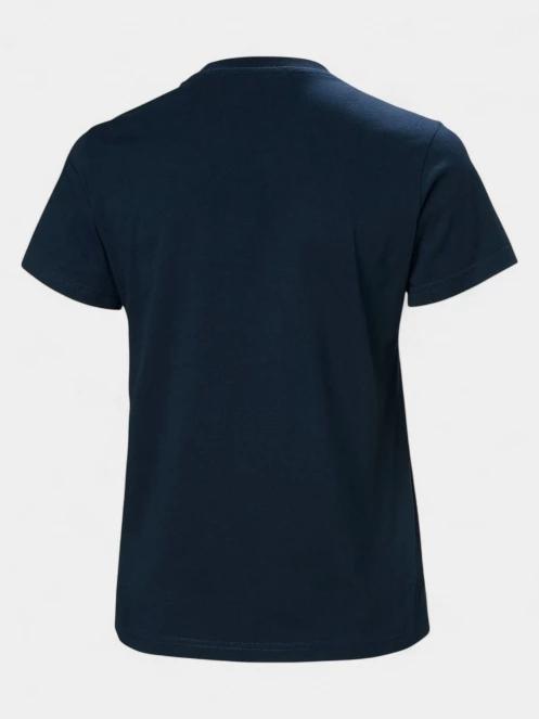 tricou cu maneci scurte pt. femei Helly Hansen W Hh Logo T-Shirt 3.0 albastru inchis 6