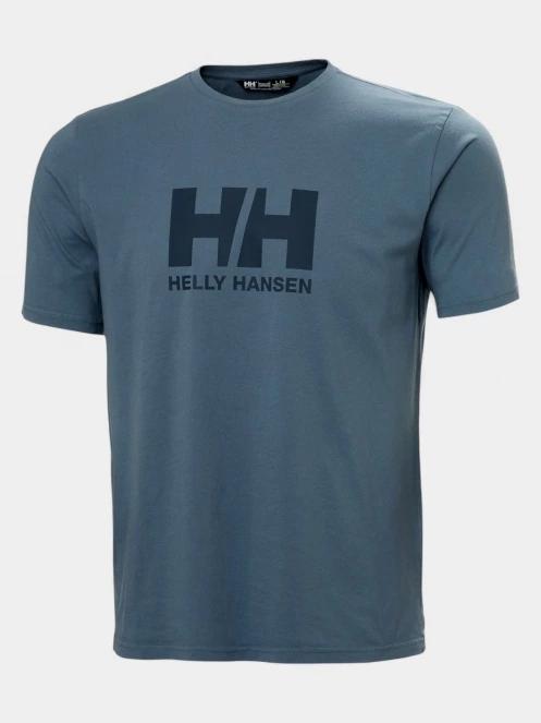tricou cu maneci scurte pt. barbati Helly Hansen Hh Logo T-Shirt 3.0 albastru 2