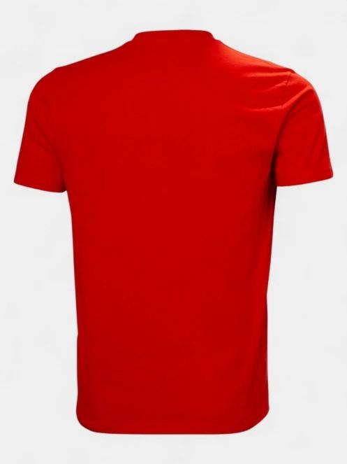 tricou cu maneci scurte pt. barbati Helly Hansen Hh Box T 2.0 rosu 3