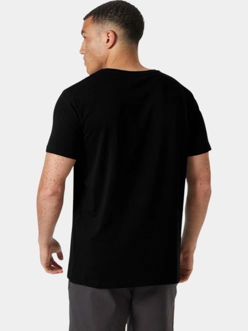 tricou cu maneci scurte pt. barbati Helly Hansen Shoreline T-Shirt 3.0 negru 3
