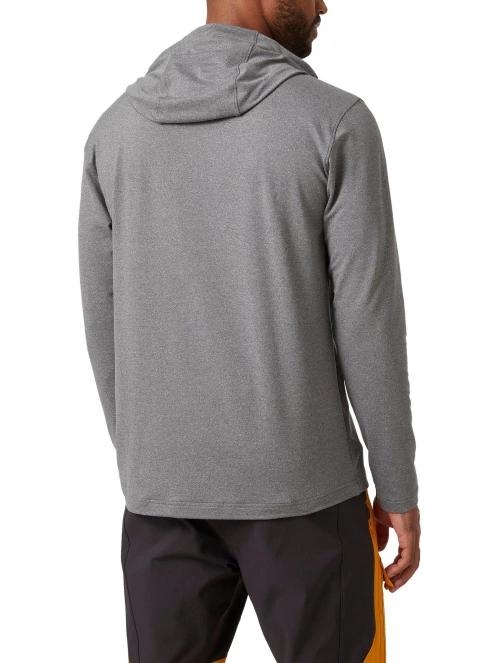 pulover cu gluga pt. barbati Helly Hansen Verglas Light Hoodie gri 3