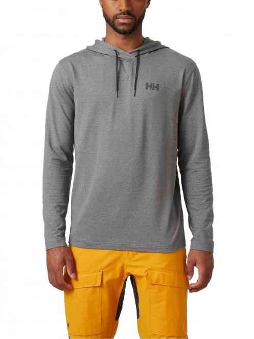 pulover cu gluga pt. barbati Helly Hansen Verglas Light Hoodie gri 4