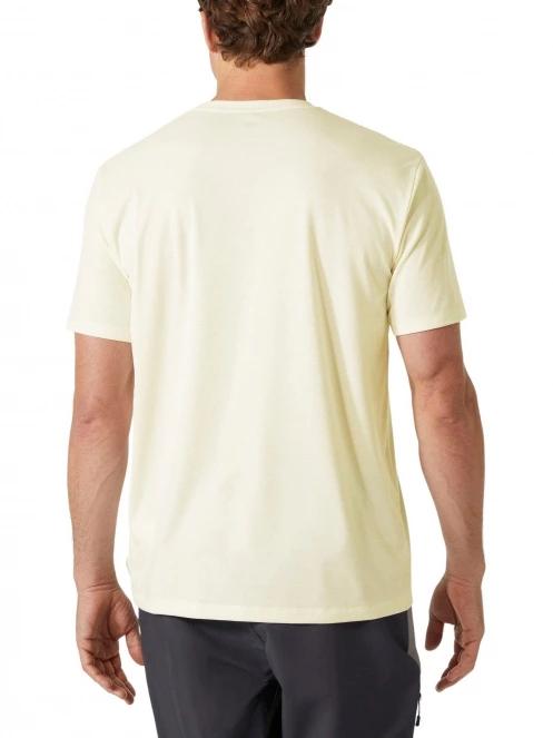 tricou pentru sport, cu maneci scurte pt. barbati Helly Hansen Skog Recycled Graphic T-Shirt galben 3