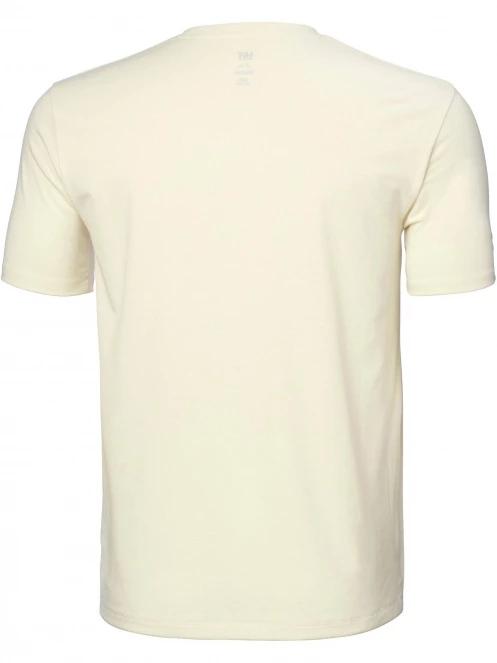 tricou pentru sport, cu maneci scurte pt. barbati Helly Hansen Skog Recycled Graphic T-Shirt galben 7