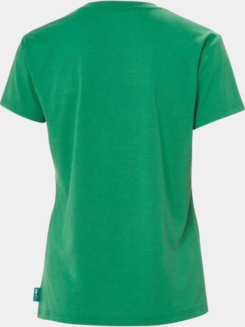 tricou cu maneci scurte pt. femei Helly Hansen W Skog Graphic Tee verde 6