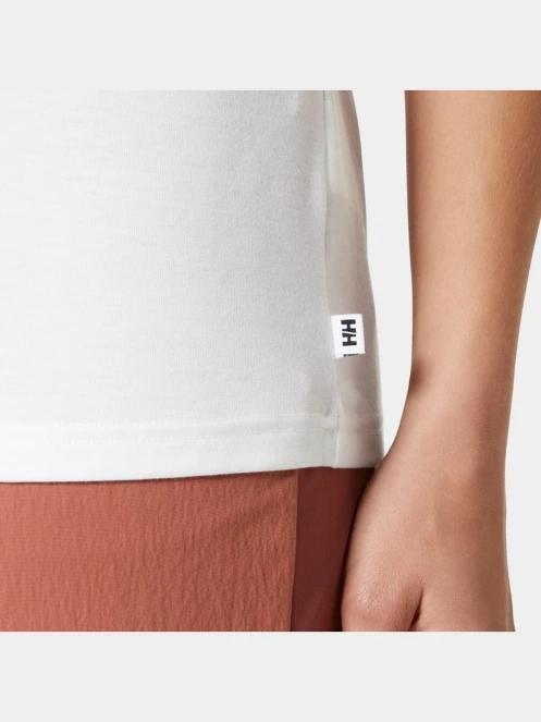 tricou cu maneci scurte pt. femei Helly Hansen W Skog Graphic Tee alb 5