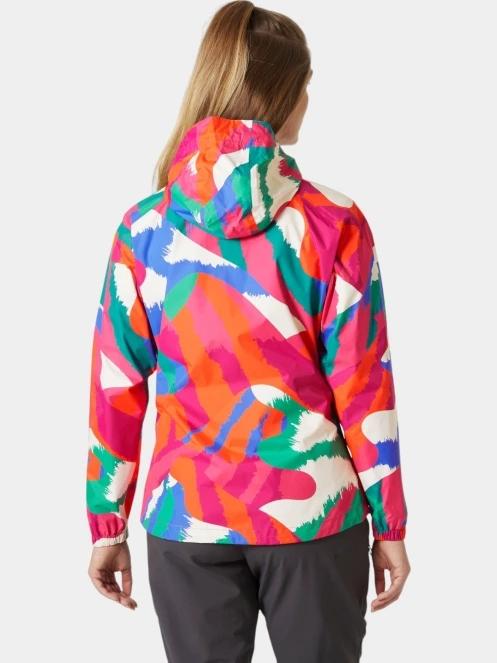 haine de ploaie pt. femei Helly Hansen W Loke Print Jacket roz 3