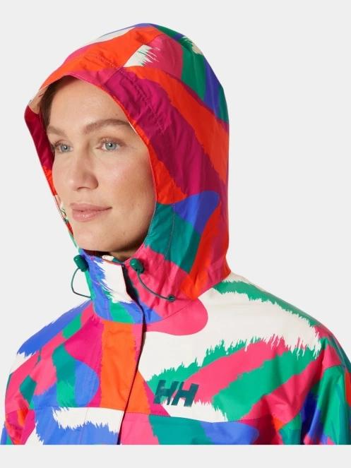 haine de ploaie pt. femei Helly Hansen W Loke Print Jacket roz 4