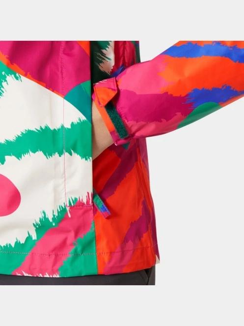 haine de ploaie pt. femei Helly Hansen W Loke Print Jacket roz 7