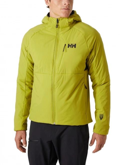 geaca de drumetie pt. barbati Helly Hansen Odin Stretch Hood Insulat 2.0 verde 2