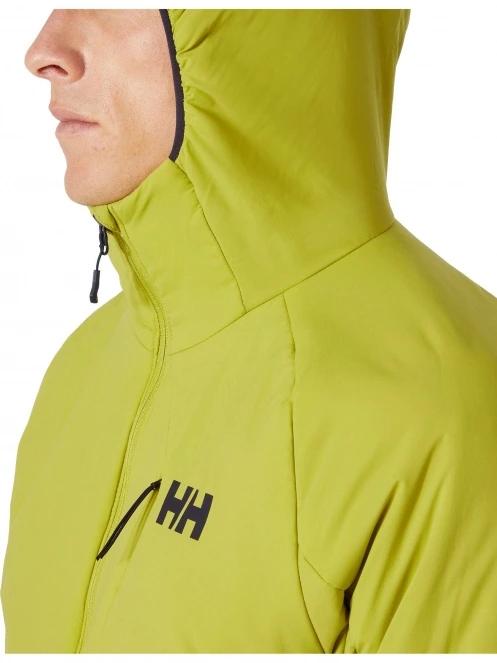 geaca de drumetie pt. barbati Helly Hansen Odin Stretch Hood Insulat 2.0 verde 4
