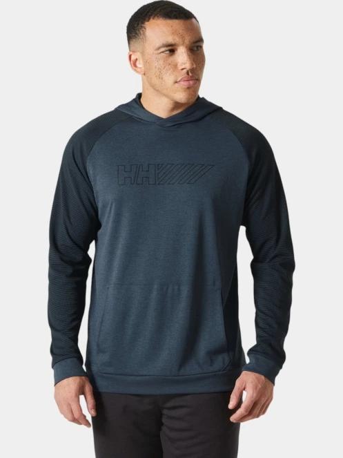 pulover cu gluga pt. barbati Helly Hansen Lifa Tech Lite Hoodie albastru 2