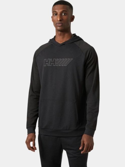 pulover cu gluga pt. barbati Helly Hansen Lifa Tech Lite Hoodie negru 2