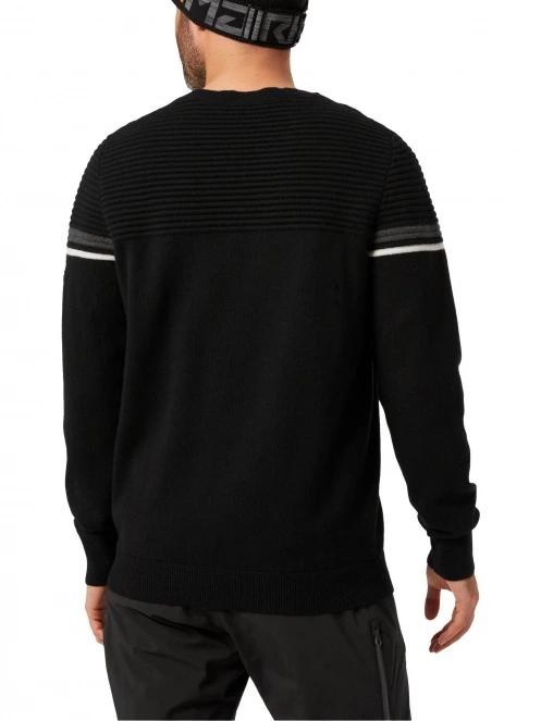 pulover tricotat pt. barbati Helly Hansen Carv Knitted Sweater negru 3