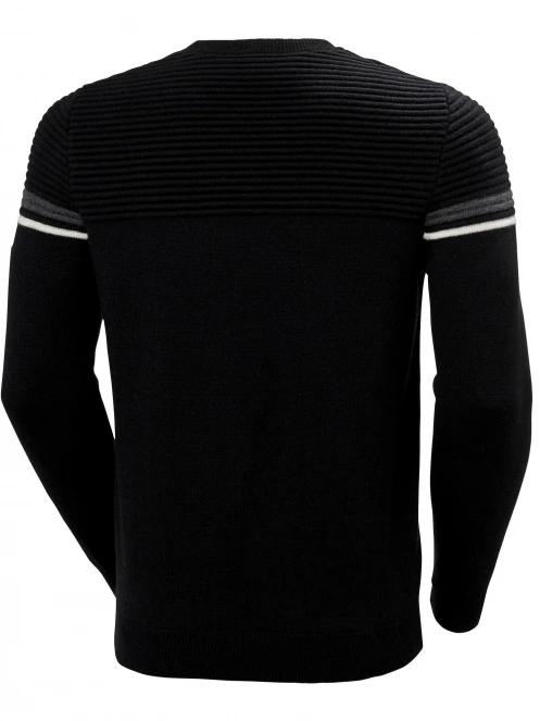 pulover tricotat pt. barbati Helly Hansen Carv Knitted Sweater negru 6