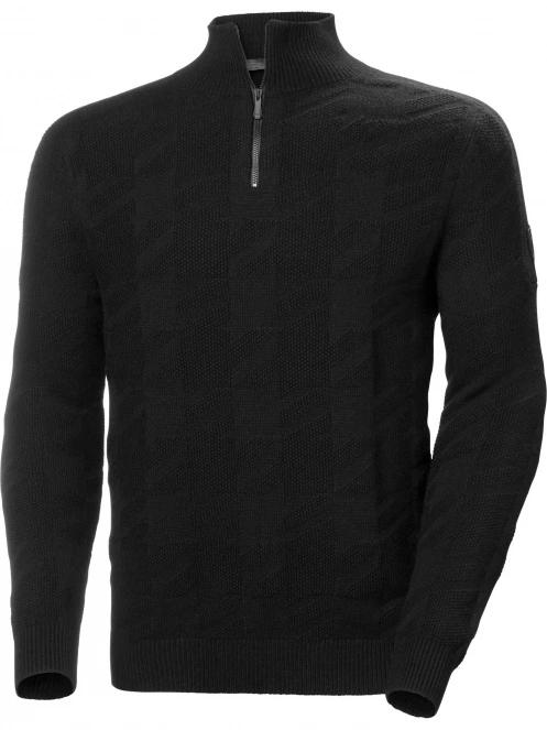 pulover tricotat pt. barbati Helly Hansen Kitz Knitted Sweat 2.0 negru 7