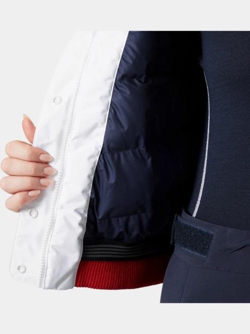 geaca de schi pt. femei Helly Hansen W Apres Varsity Jacket alb 7