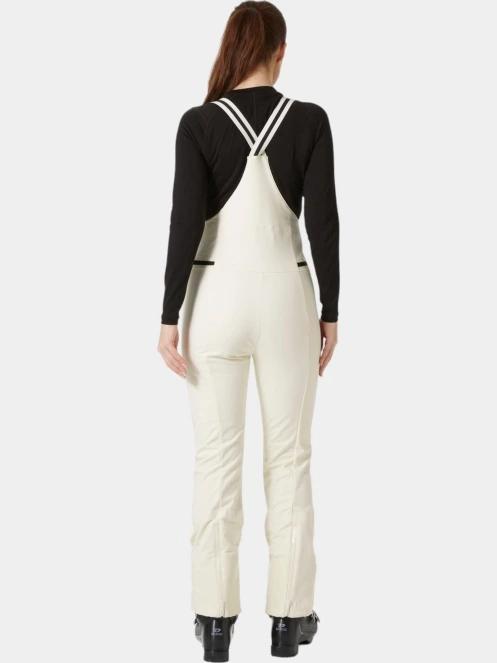 pantaloni de schi pt. femei Helly Hansen W Avanti Softshell Bib Pant alb 3