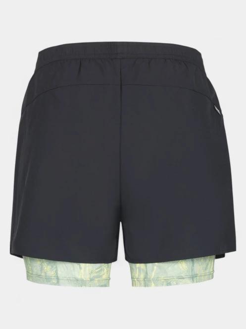 pantaloni scurti pentru sport pt. femei Rukka Rukka Makela Print negru 4