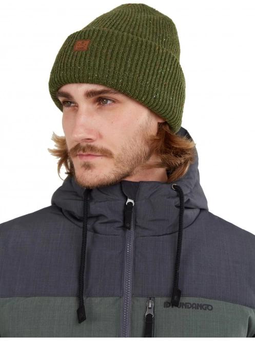 caciula tricotata Fundango Owen Beanie oliv 3