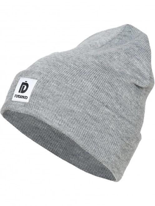 caciula tricotata Fundango Kingdom Beanie gri 2