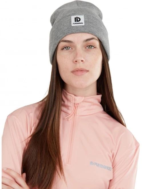 caciula tricotata Fundango Kingdom Beanie gri 3