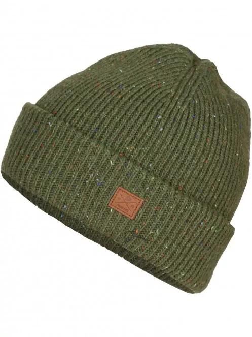caciula tricotata pt. barbati Fundango Owen Beanie oliv 2