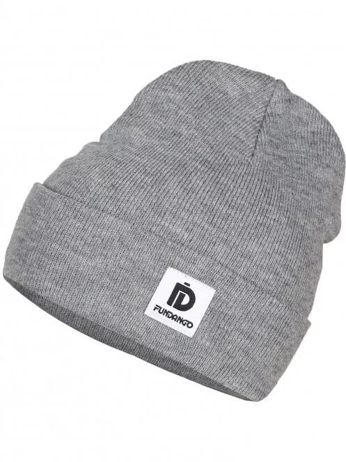 caciula tricotata pt. femei Fundango Kingdom Beanie gri 2